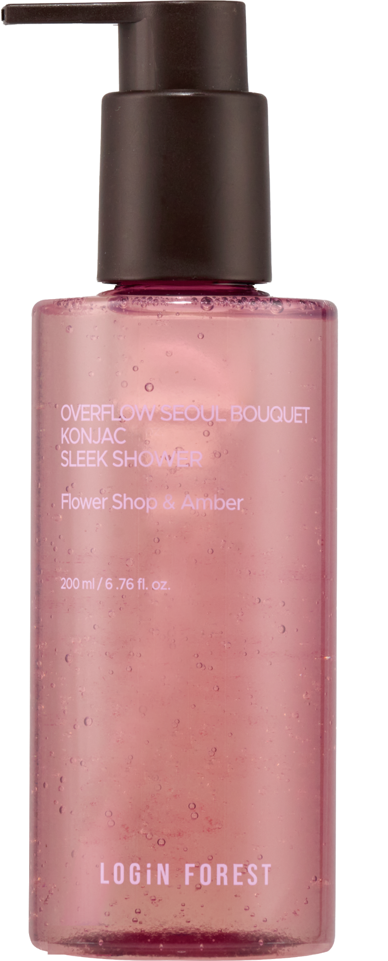 LOGIN FOREST Overflow Seoul Bouquet Konjak Sleek Shower